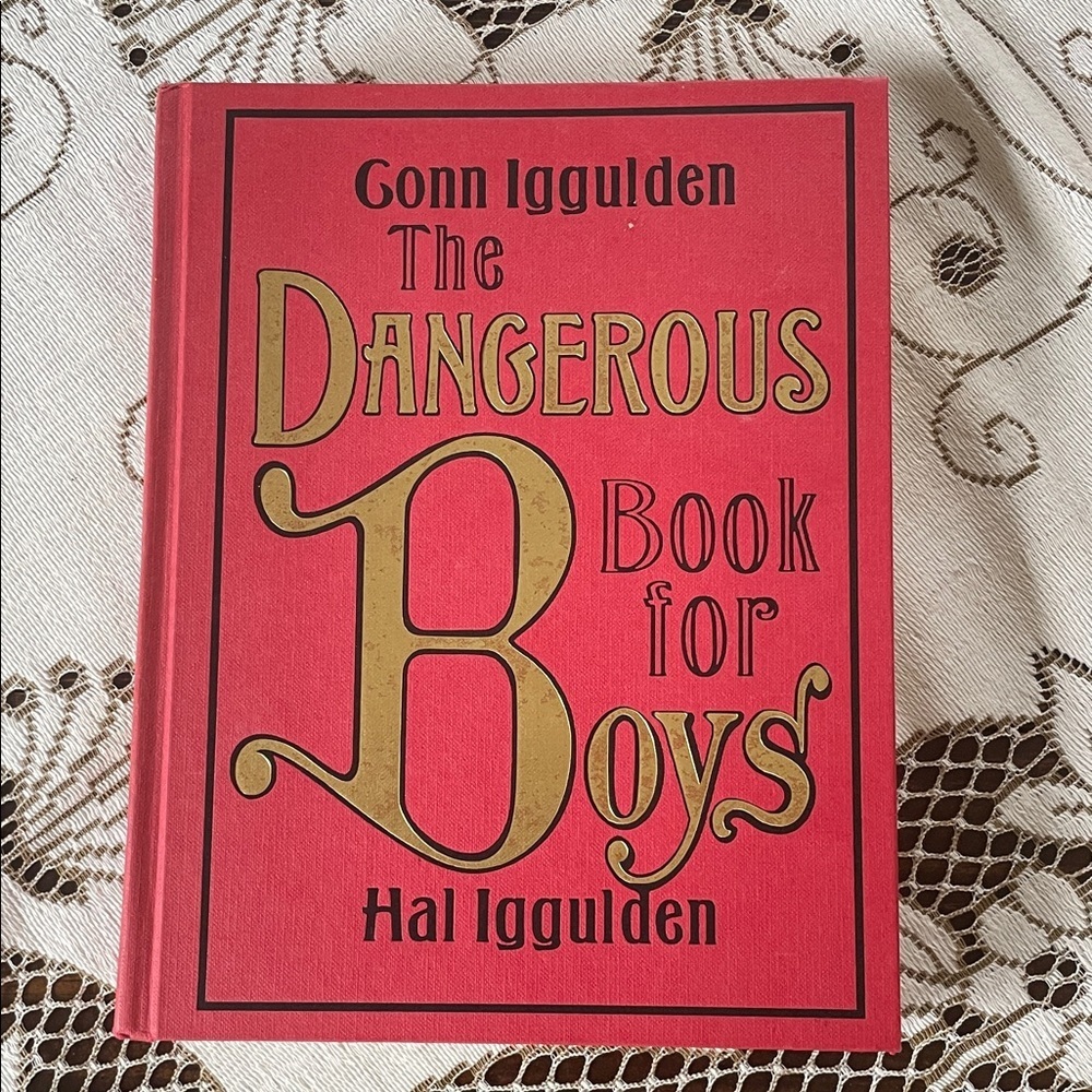 The Dangerous Book for Boys — Title Page (White/Black)